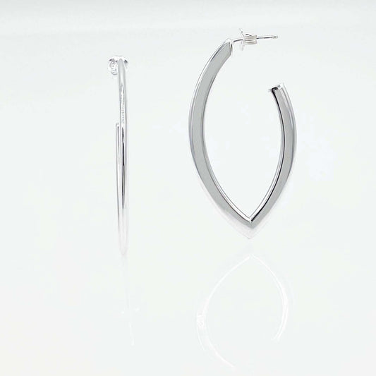 Créoles Amandes Argent 925