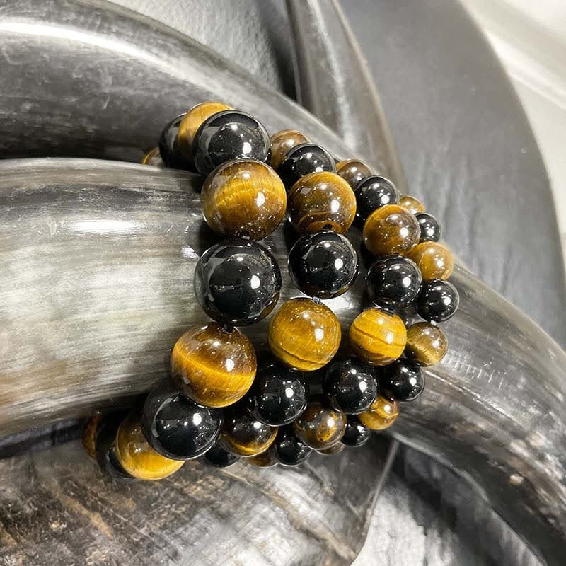 Bracelet Pierre Naturelle Œil de Tigre