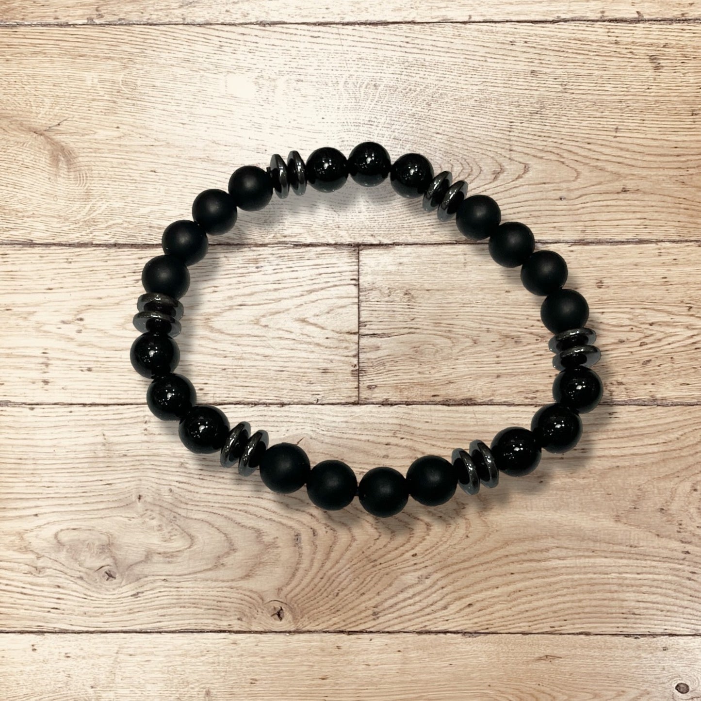 Bracelet Homme Pierre Naturelle Onyx