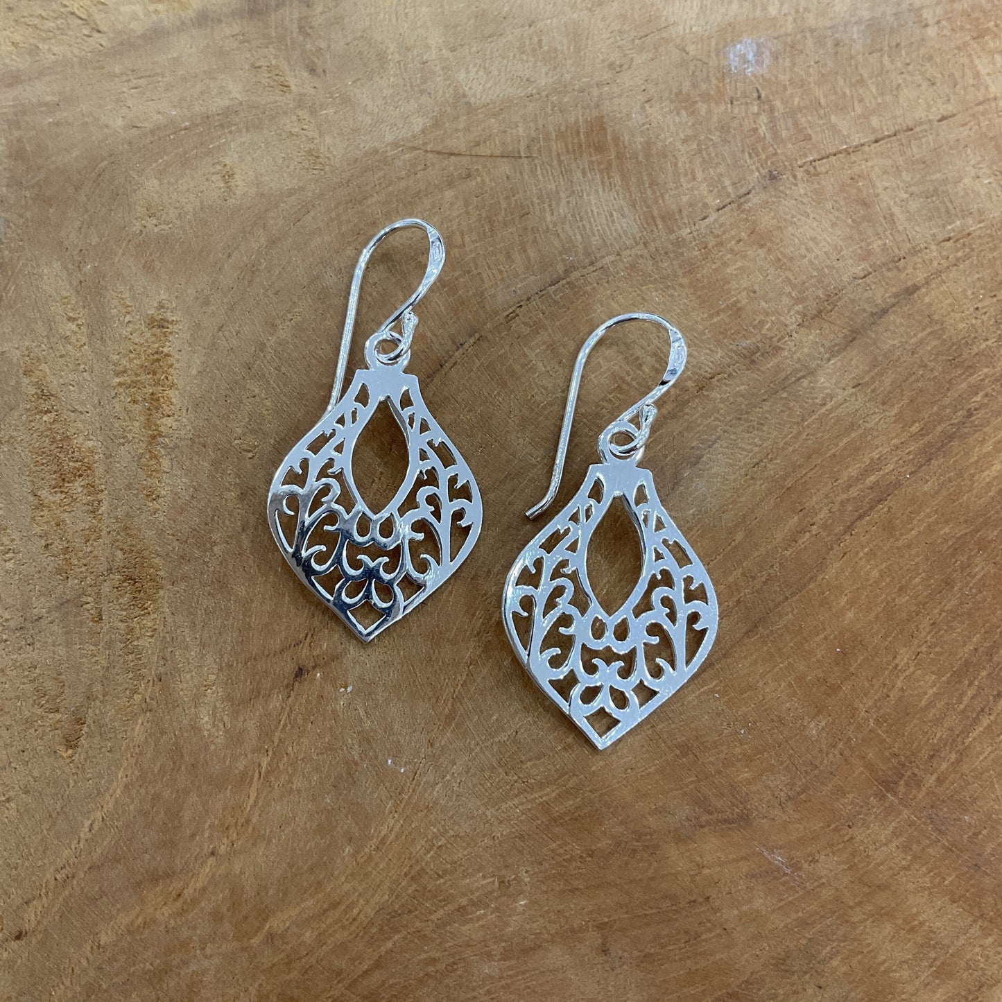 Boucles D'Oreilles Argent 925 Massif