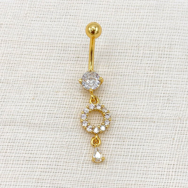 Piercing Nombril En Acier Inoxydable