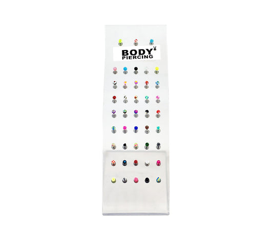 Piercing Labret Acier Chirurgical 316L