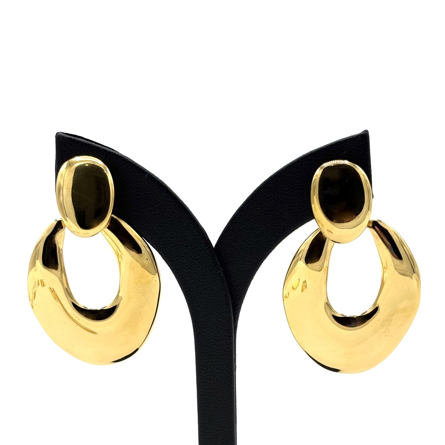 Boucles D'Oreilles Acier Inoxydable Doré