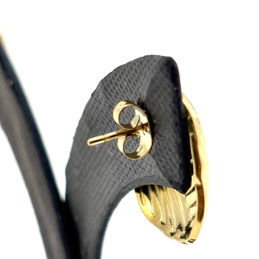 Boucles D'Oreilles Acier Inoxydable Doré