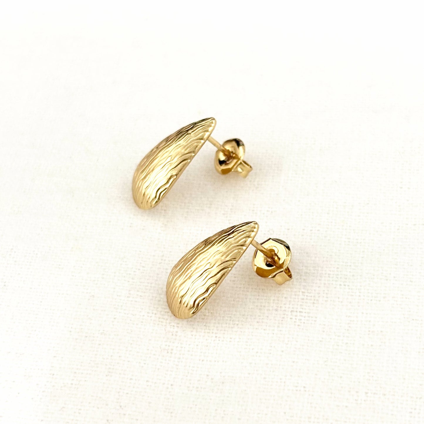Boucles D'Oreilles Acier Inoxydable Goutte