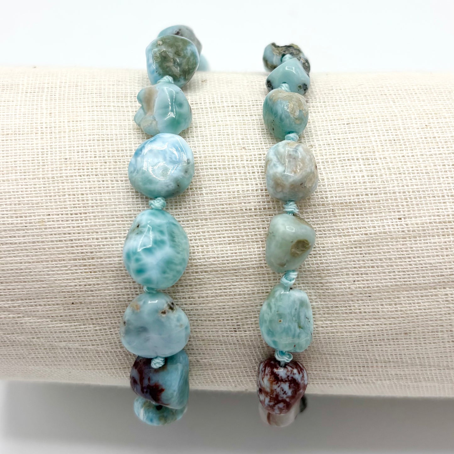 Collier Pierre Naturelle Larimar