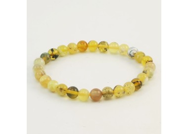Bracelet opale jaune