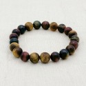 Bracelet aux 3 yeux en pierres naturelles