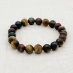 Bracelet aux 3 yeux en pierres naturelles