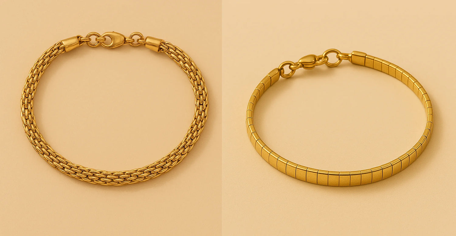 Bracelet femme acier