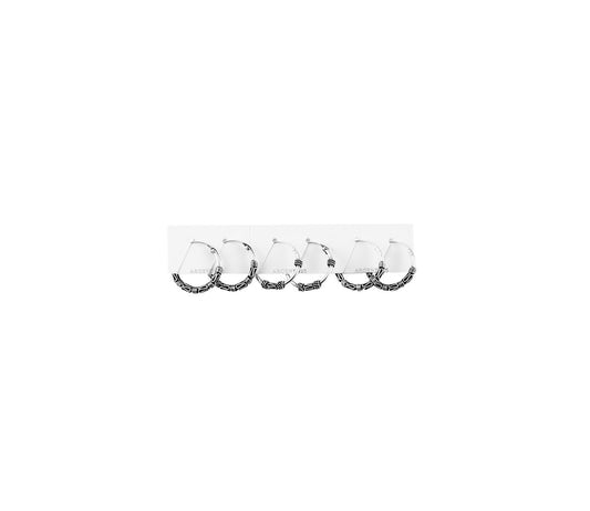 Boucles D'Oreilles Argent 925 Créoles