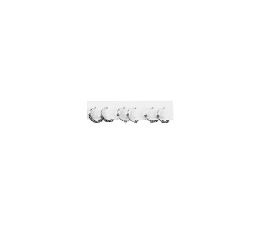 Boucles D'Oreilles Argent 925 Créoles