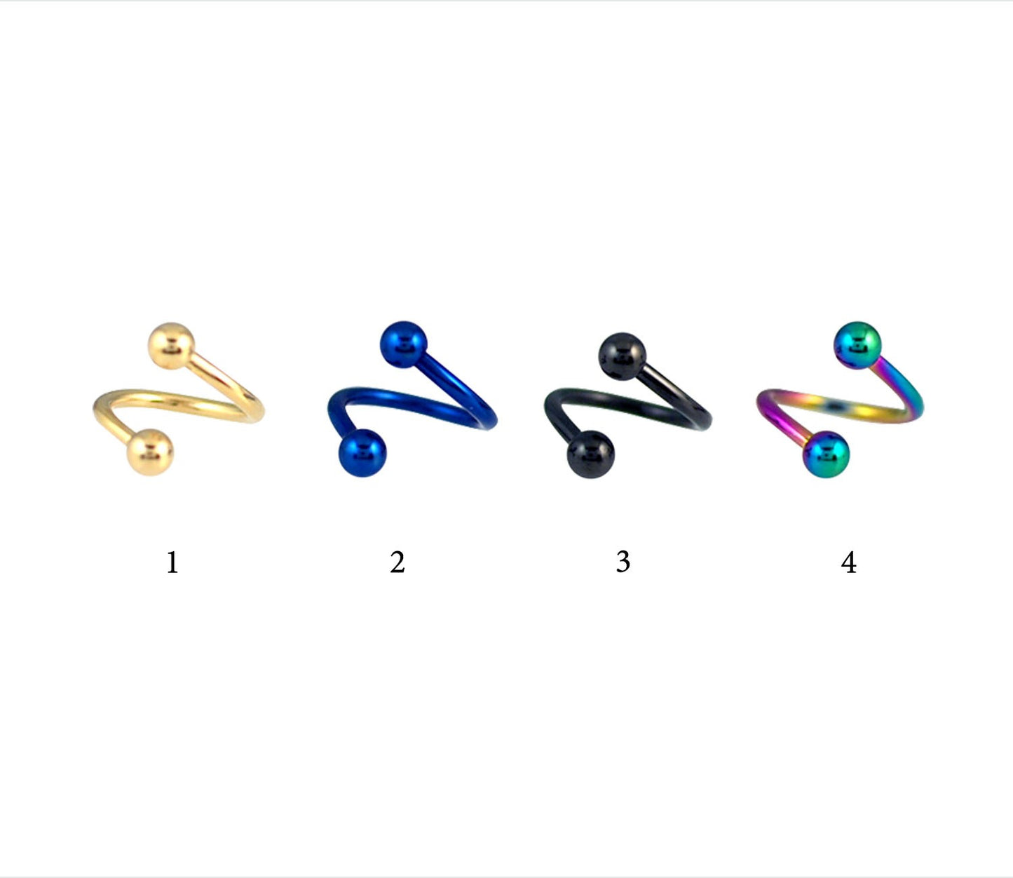 Piercing Acier Chirurgical 316L