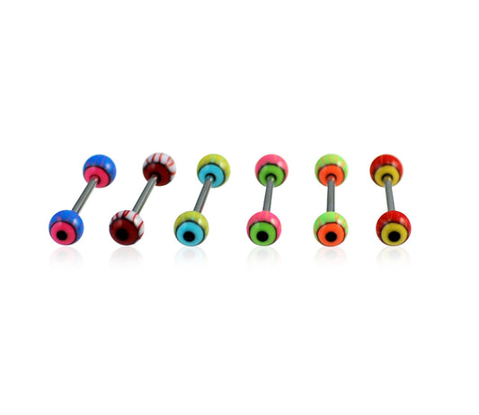Piercing Langue Acier Chirurgical316L, Vendu Par 4