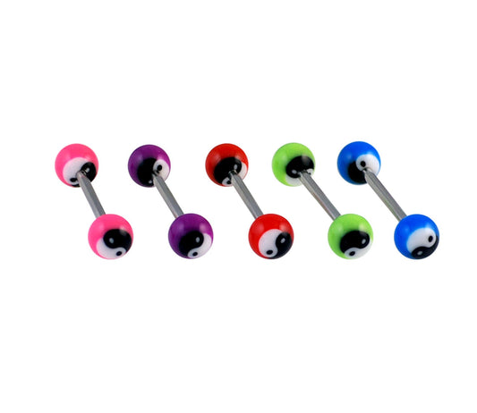 Piercing Langue Acier Chirurgical316L, Vendu Par 5