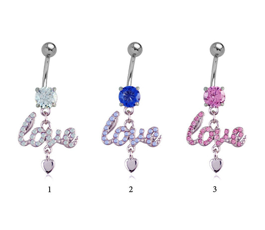 Piercing Nombril Acier Chirurgical 316L