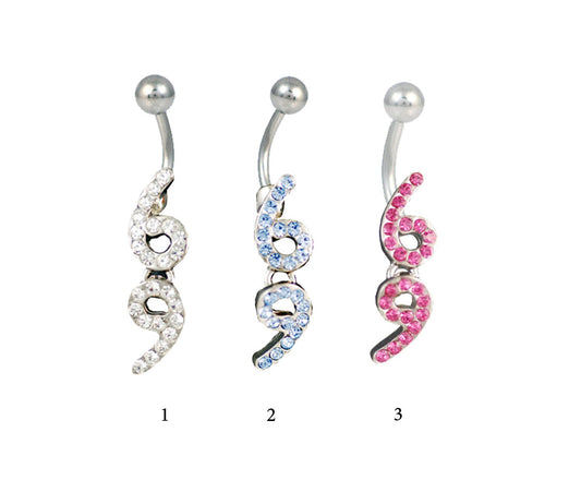 Piercing Nombril Acier Chirurgical 316L