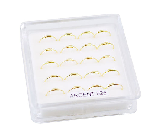 Piercing De Nez Argent 0,05G/1Pcs / 10Prs