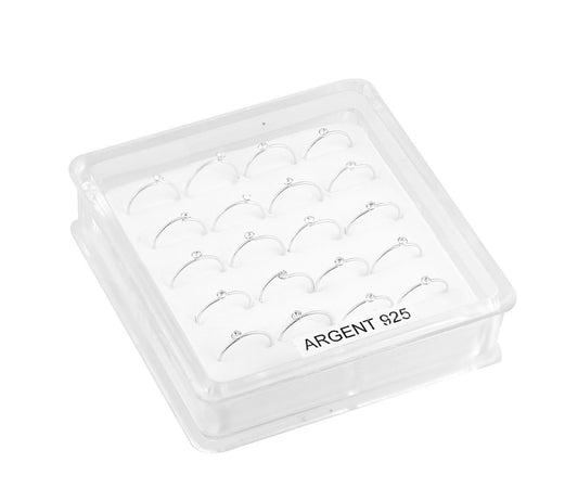 Piercing De Nez Argent 0,05G/1Pcs / 10Prs
