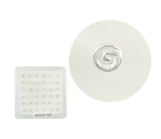 Piercing De Nez Argent 0,05G/1Pcs / 36Pcs