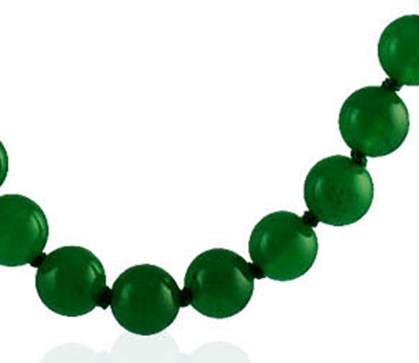 Collier Pierre Naturelle Jade Reconstituée
