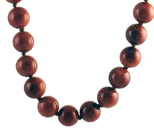 Collier Pierre De Sable Doré