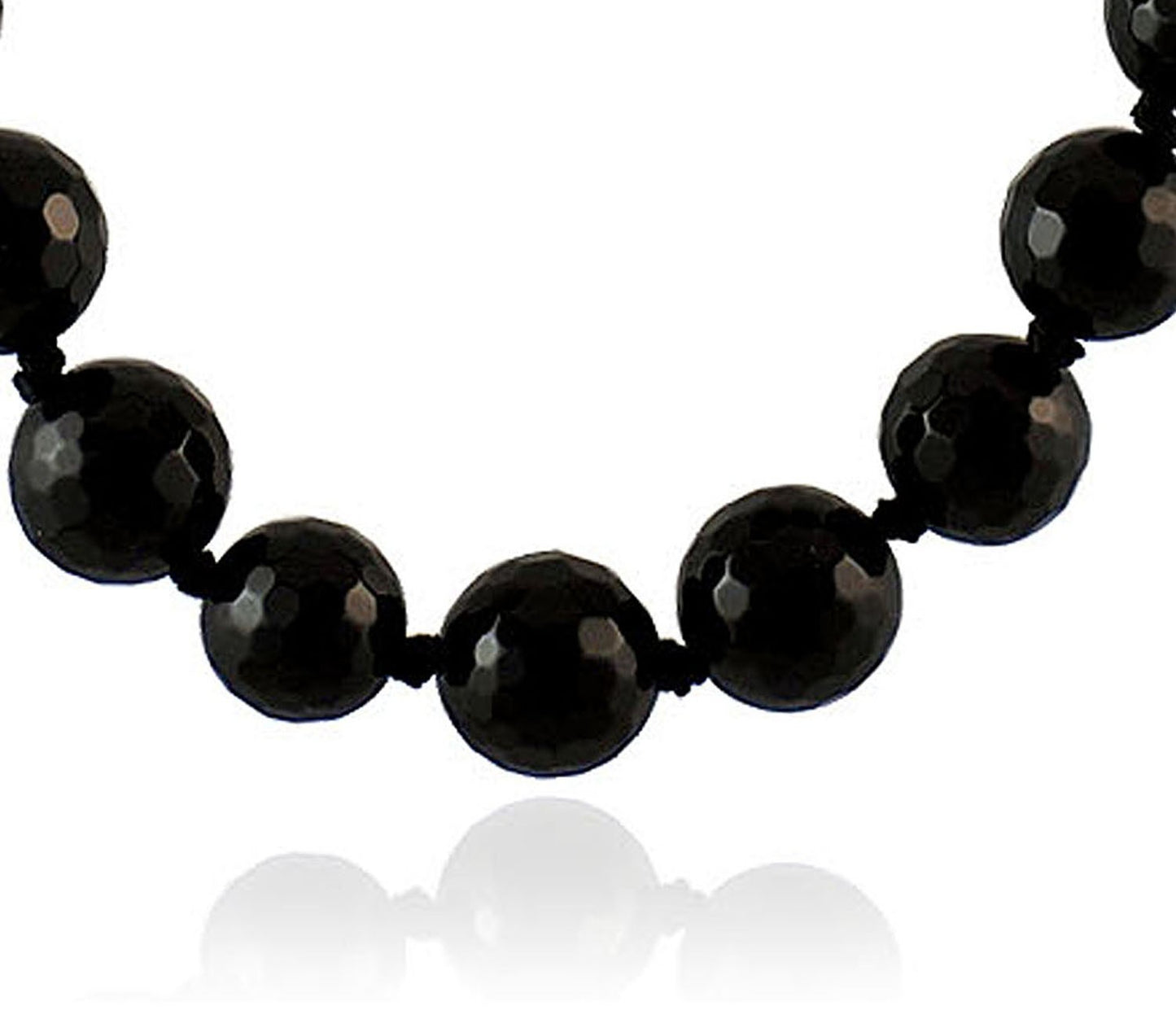 Collier Pierre Onyx Facette