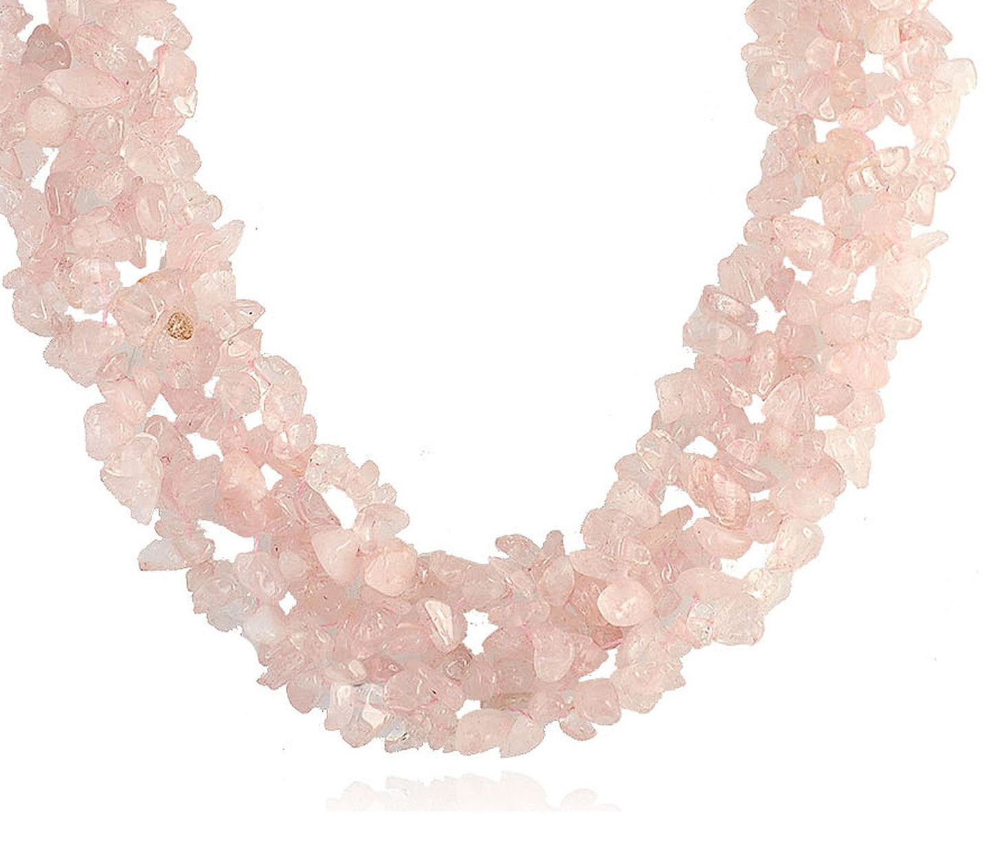 Collier Rose Quartz
