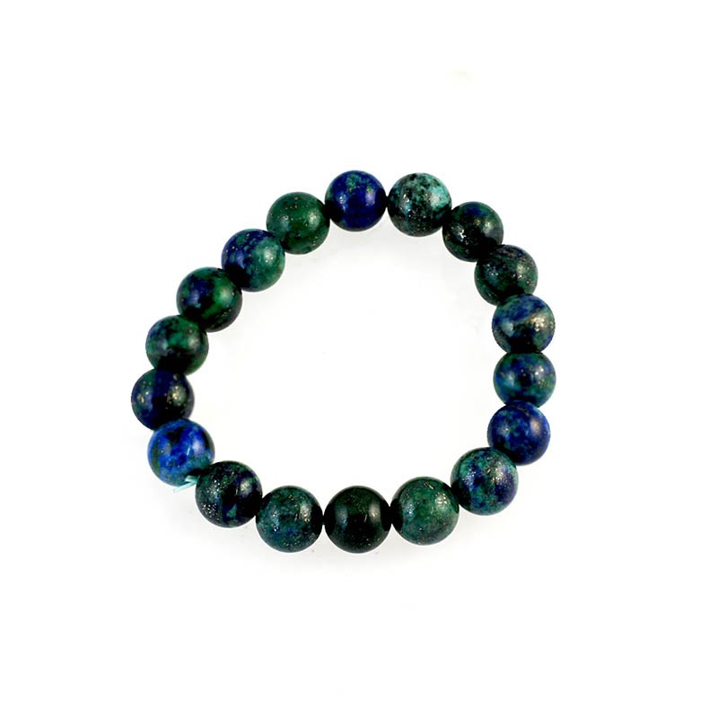Sodalite Teintée Comme Crysocolle