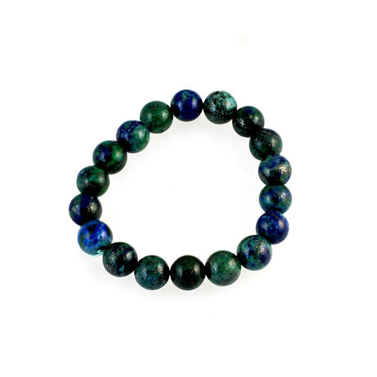 Sodalite Teintée Comme Crysocolle
