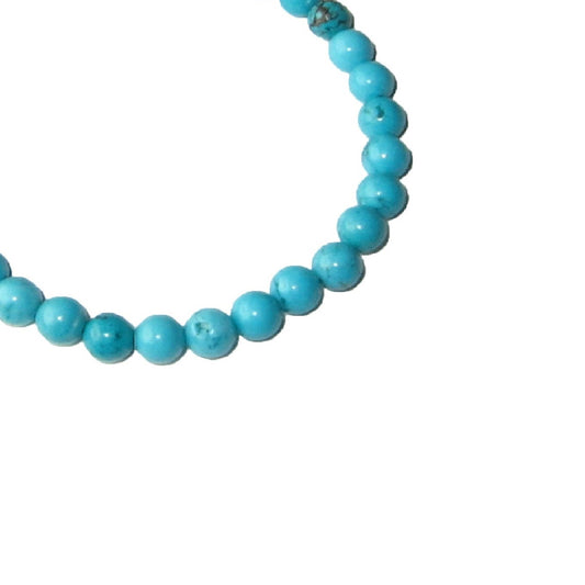 Collier Howlite Bleu
