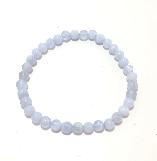 Bracelet Pierre Naturelle Calcédoine