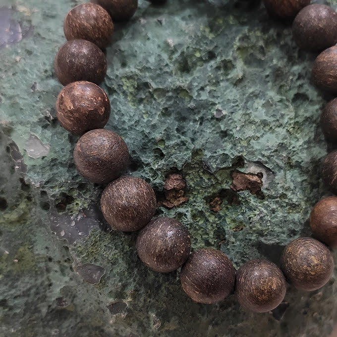 Bracelet En Pierre Naturelle Bronzite Mate