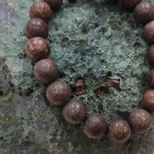 Bracelet En Pierre Naturelle Bronzite Mate