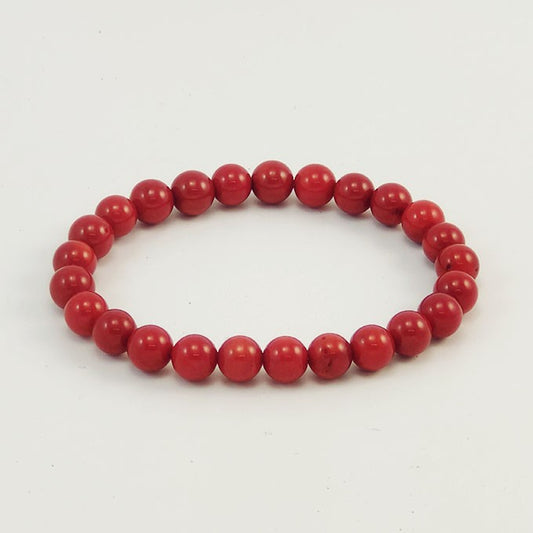 Bracelet Pierre Naturelle Racine De Corail