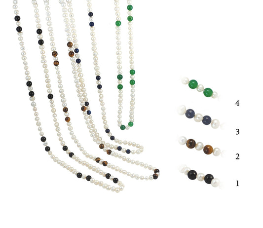 Collier Perle D Eau Douce 45Cm