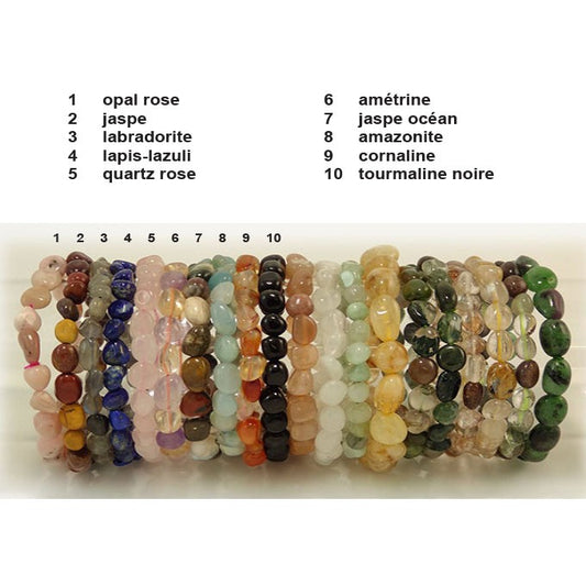 Bracelet Pierre Naturelle  6Mm-8Mm