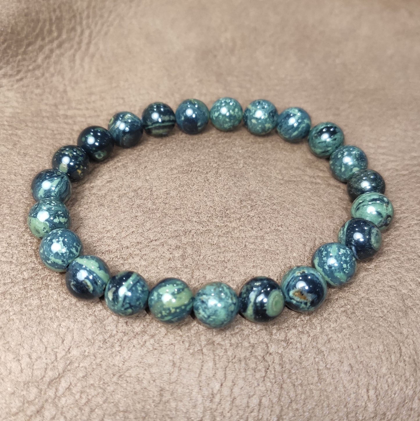 Bracelet Pierre Jaspe Kambala