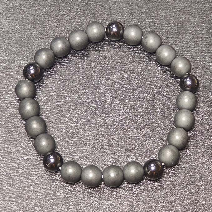 Bracelet Magnétique En Hématite En 8Mm