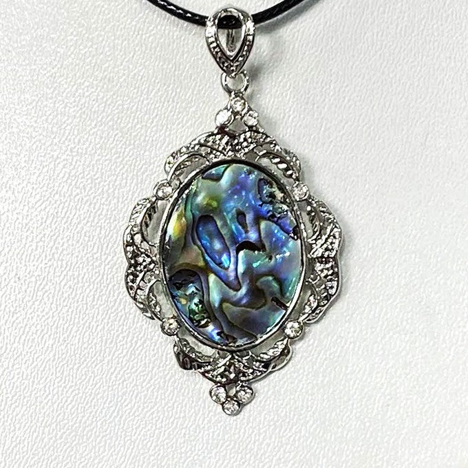 Pendentif Losange En Abalone