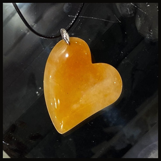 Collier Pendentif  Agate Sur Cordon Noir