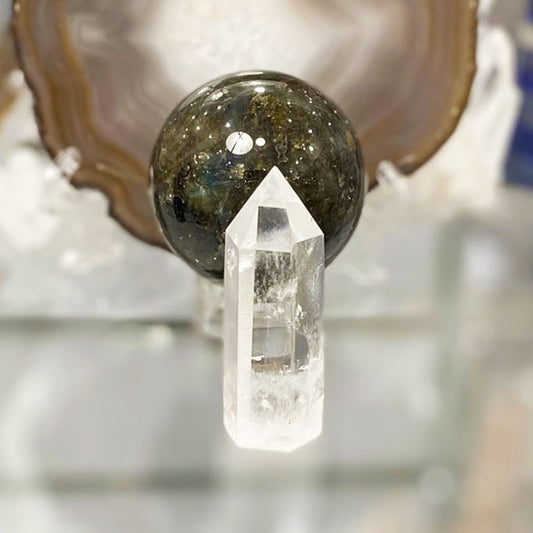 Pique Objet Décoratif En Cristal De Roche