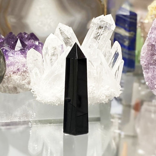 Pique Objet Décoratif En Obsidienne