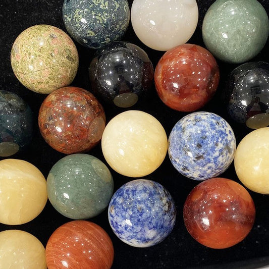 Boules En Pierres Naturelles