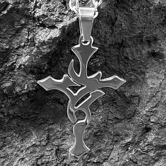 Pendentif Acier Inoxydable Croix