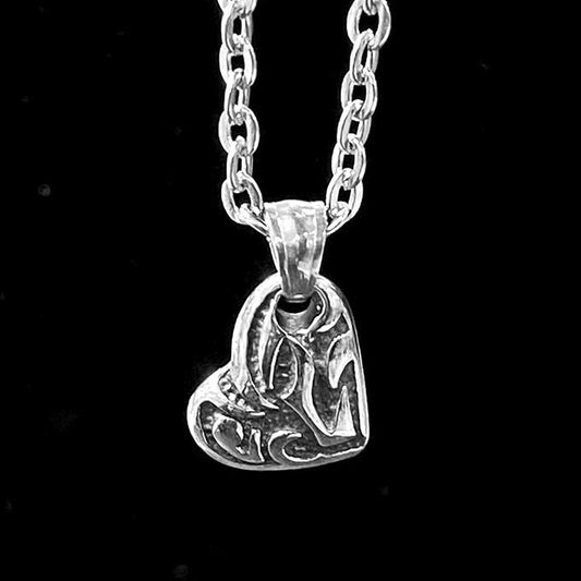 Pendentif Acier Inoxydable Coeur