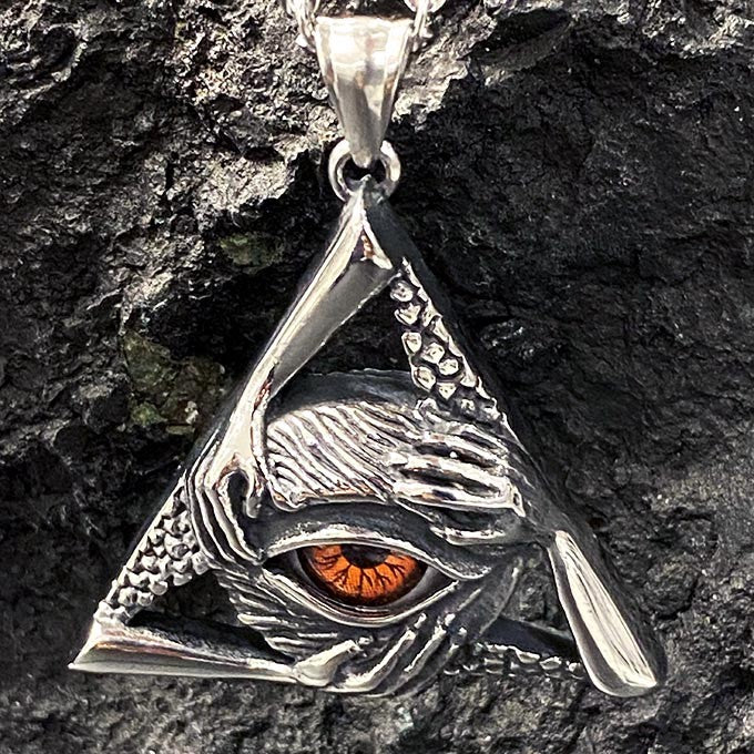 Pendentif Acier Inoxydable L'Oeil