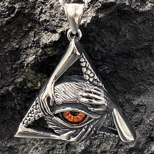 Pendentif Acier Inoxydable L'Oeil