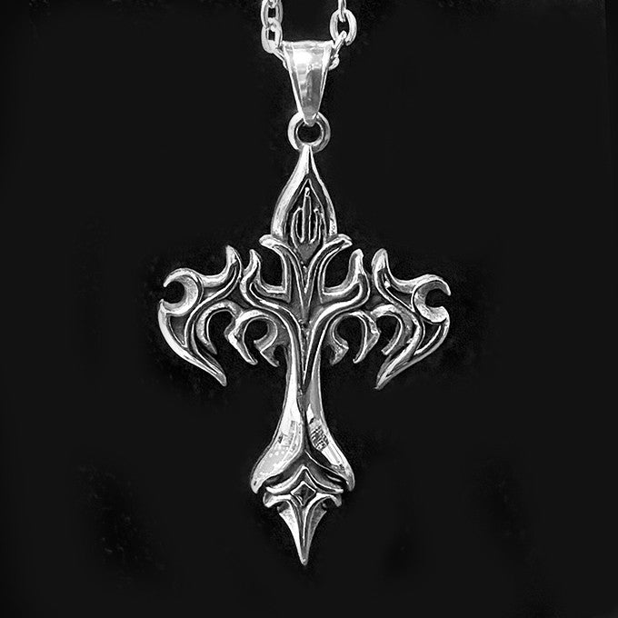 Pendentif Acier Inoxydable Croix
