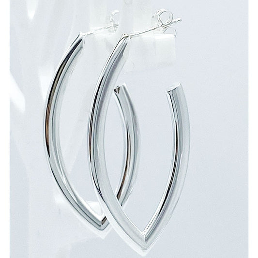 Boucles D'Oreilles Argent 925 Massif 5.92G